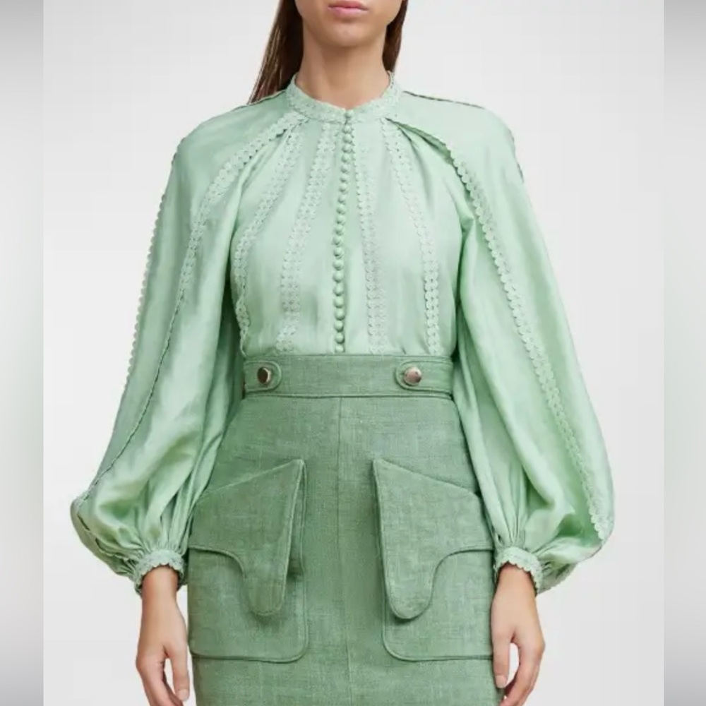 ACLER Duxbury belted blouse